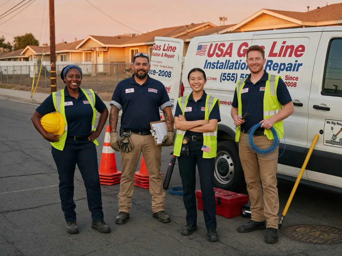 Gas Line Installation company in Oil Trough, AR